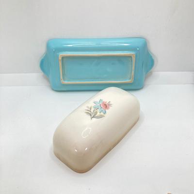 LOT 56: Pastel Yellow and Blue Serving Ware Collection - (Lu-Ray, Steutenville Fairlane, Salern and More)