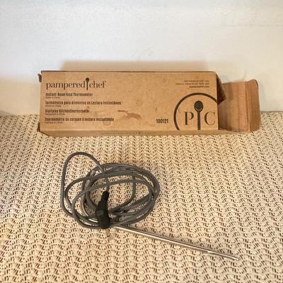 LOT 64: Kitchen Essentials Collection - Pampered Chef Deep Dish Baker, Corning Ware, Anchor Hocking, Williams - Sonoma, Cookbooks and More