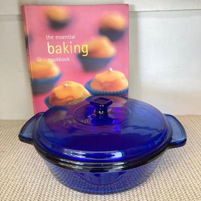 LOT 64: Kitchen Essentials Collection - Pampered Chef Deep Dish Baker, Corning Ware, Anchor Hocking, Williams - Sonoma, Cookbooks and More