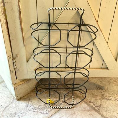 LOT 65: Cool and Colorful - Bascal Aluminum Anodized Drinking Tumblers, Stirrers, Coasters with Holding Rack