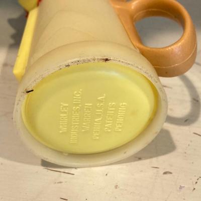 LOT 67: Vintage / Antique Kitchen Gadgets - Have a Happy Day Whirley Industries Cow, Dairy Bottles, Utensils, Glass Containers and More