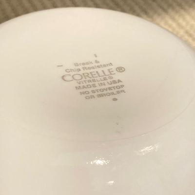 LOT 69: Corelle Dinnerware - European Herb and Butterfly Gold Patterns