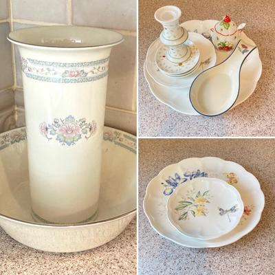 LOT 72: Lenox Collection - Butterfly Meadow, Charleston, Poppies on Blue, Strawberry and More