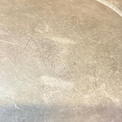 LOT 75: Vintage / Antique Kitchen Collection - Geo Z Lefton Wall Pocket, Aluminum Mixer / Cans, Federal Tool Corp Cream / Sugar Salt...