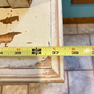 LOT 76: Vintage Farmhouse Style Hutch / Kitchen Hoosier Cabinet