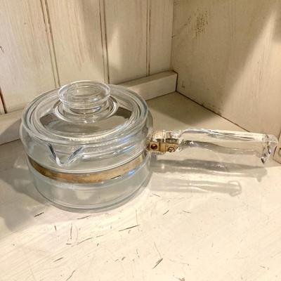 LOT 79: Vintage Pyrex Flame Ware Cookware