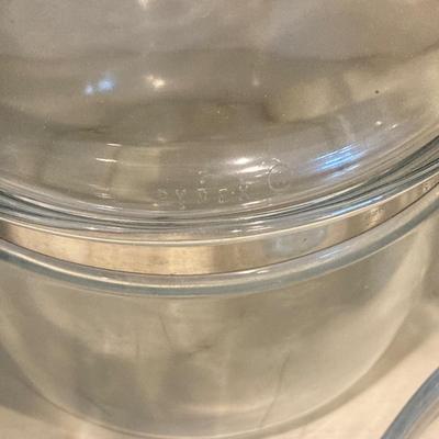 LOT 79: Vintage Pyrex Flame Ware Cookware