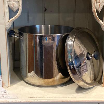 LOT 80: Kitchen Essentials - Horizon 16 Quart A Now Day In Cookware Pot with New in Package Kitchen Aid Digital Scale, Dash Mini Waffle...