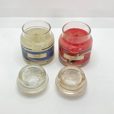 LOT 81: Vintage Party-Lite Winding Lane by Susan Winget, Reader's Digest Small Houses, Yankee Candles / Tea Light Holders, Nautica...