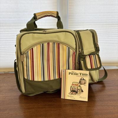 LOT 85: Vera Bradley Rolling Duffle Bag, Thiry-One Buffalo Plaid Deluxe Utility Tote and a Riviera Collection Picnic Tote