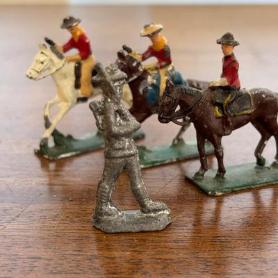LOT 87: Vintage Metal Town's People & More