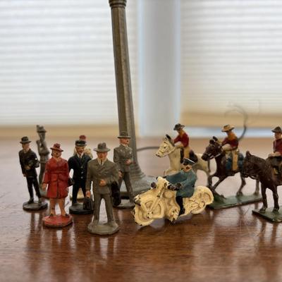 LOT 87: Vintage Metal Town's People & More