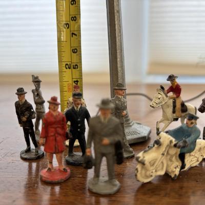 LOT 87: Vintage Metal Town's People & More