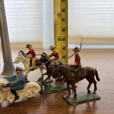 LOT 87: Vintage Metal Town's People & More