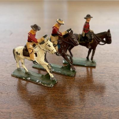 LOT 87: Vintage Metal Town's People & More