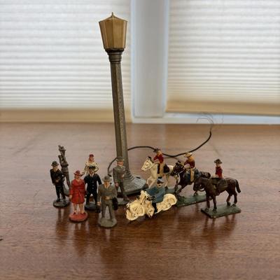 LOT 87: Vintage Metal Town's People & More