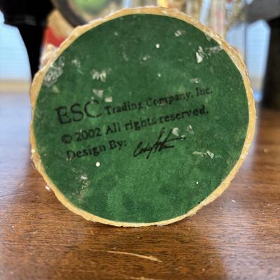 LOT 88: Antique North Bros Cast Iron Christmas Tree Stand, Holiday Home Decor, 3ft Decorated Tree