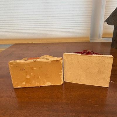 LOT 88: Antique North Bros Cast Iron Christmas Tree Stand, Holiday Home Decor, 3ft Decorated Tree