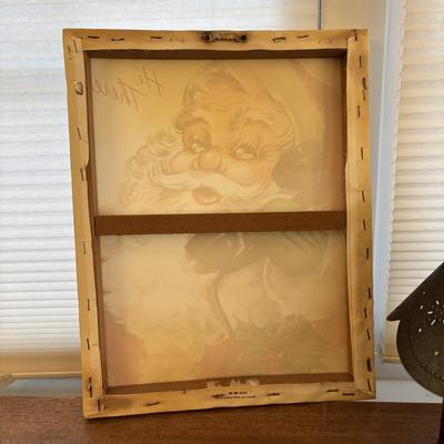 LOT 88: Antique North Bros Cast Iron Christmas Tree Stand, Holiday Home Decor, 3ft Decorated Tree