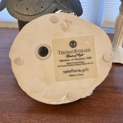 LOT 88: Antique North Bros Cast Iron Christmas Tree Stand, Holiday Home Decor, 3ft Decorated Tree