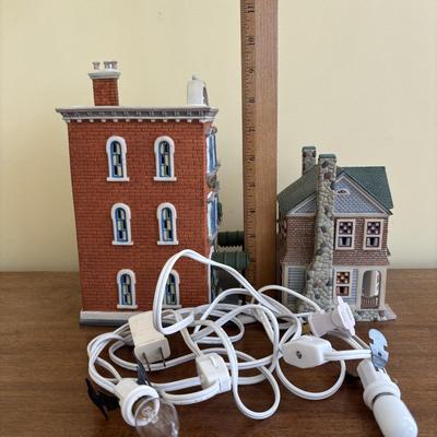 LOT 97: Dept 56: Christmas in the City Series, Dickens Village Series & First Edition Season Bay 1998