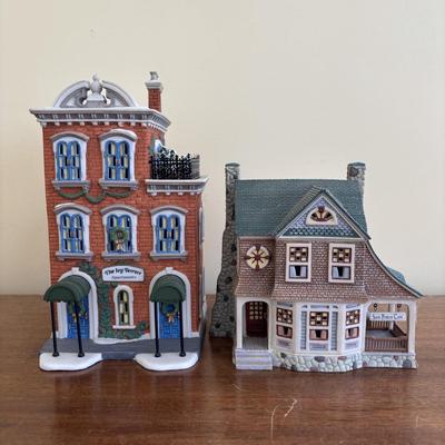 LOT 97: Dept 56: Christmas in the City Series, Dickens Village Series & First Edition Season Bay 1998