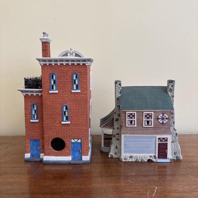 LOT 97: Dept 56: Christmas in the City Series, Dickens Village Series & First Edition Season Bay 1998