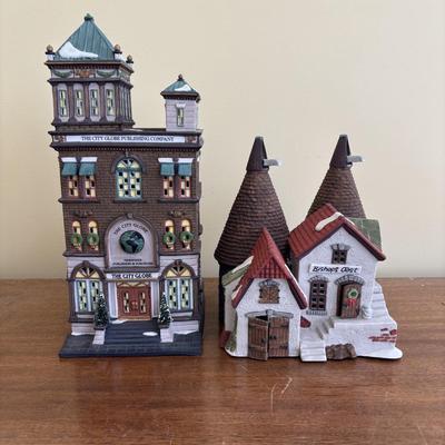 LOT 97: Dept 56: Christmas in the City Series, Dickens Village Series & First Edition Season Bay 1998