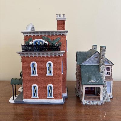 LOT 97: Dept 56: Christmas in the City Series, Dickens Village Series & First Edition Season Bay 1998