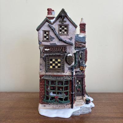 LOT 98: Dept 56 Accessories, Charles Dickens Series Childe Ponde, Cratchit's Corner