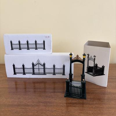 LOT 99: Dept 56, Lemax & More Holiday Village Accessories