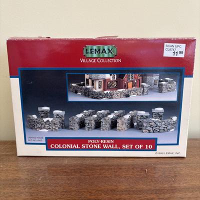 LOT 99: Dept 56, Lemax & More Holiday Village Accessories