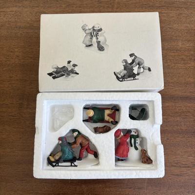 LOT 99: Dept 56, Lemax & More Holiday Village Accessories