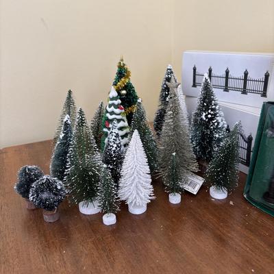 LOT 99: Dept 56, Lemax & More Holiday Village Accessories