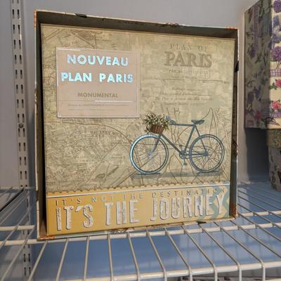 LOT 105: Home Decor Storage Boxes in Various Sizes & Shapes, DSW Foldable Trunk Organizer & More