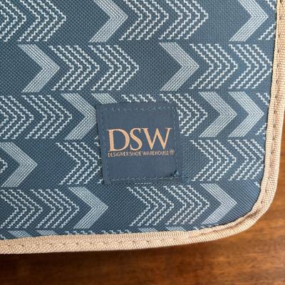 LOT 105: Home Decor Storage Boxes in Various Sizes & Shapes, DSW Foldable Trunk Organizer & More