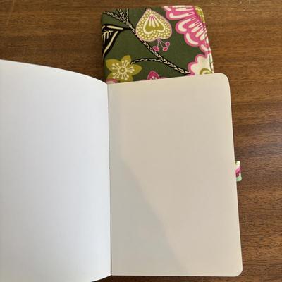 LOT 107: Vera Bradley Tote, Compact Organizer, Note Pads along with Simply Southern ID Wallet & Wristlet