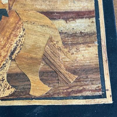 LOT 108: Natural Banana Leaf Fiber Art, Besty Fowler "Pals" Elephant Painting, Elephant Cross Body Bags, Woven Textile w/Large...