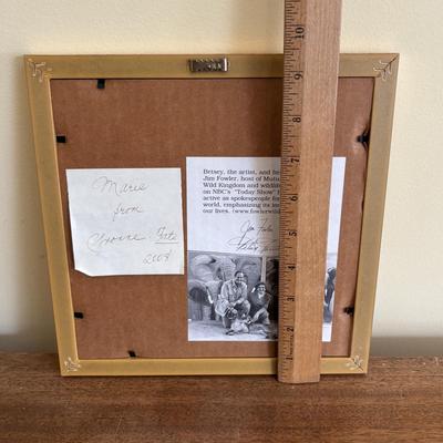 LOT 108: Natural Banana Leaf Fiber Art, Besty Fowler "Pals" Elephant Painting, Elephant Cross Body Bags, Woven Textile w/Large...