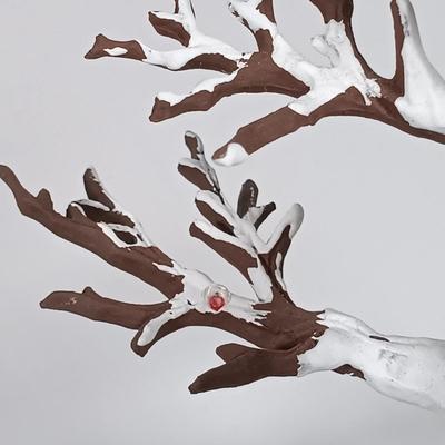 LOT 109: Christmas Village Miniatures - People, Trees and Decor