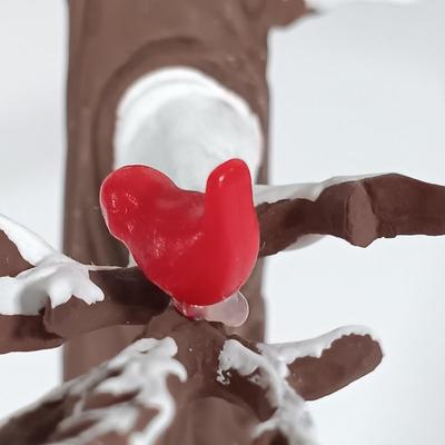 LOT 109: Christmas Village Miniatures - People, Trees and Decor