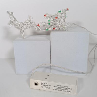 LOT 109: Christmas Village Miniatures - People, Trees and Decor