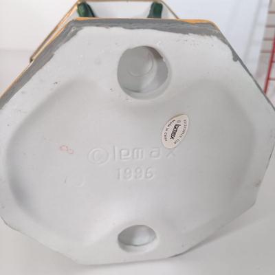 LOT 110: Christmas Village Miniatures - People, Gazebo, Decor & More