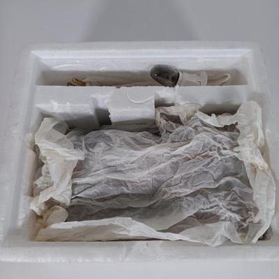 LOT 111: Department 56 Santa's Workshop, The Old Curiosity Shop, Abington Lock Keeper's & Booter and Cobbler