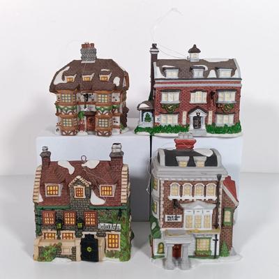 LOT 114: Department 56, David Winter and Hallmark House Ornaments