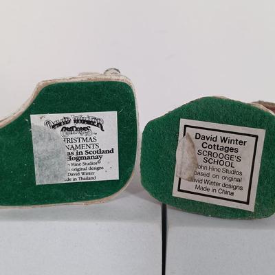 LOT 114: Department 56, David Winter and Hallmark House Ornaments