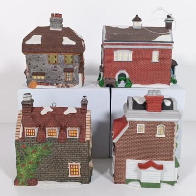 LOT 114: Department 56, David Winter and Hallmark House Ornaments