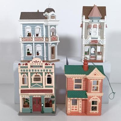 LOT 114: Department 56, David Winter and Hallmark House Ornaments
