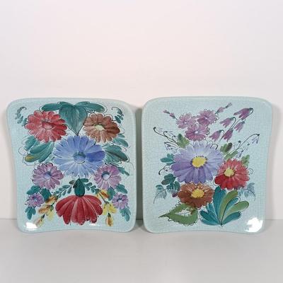 LOT 117: Fitz and Floyd Fauna and Flora Plate, Arabia Finland Floral Plates, Pendelfin Stonecraft & More