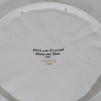 LOT 117: Fitz and Floyd Fauna and Flora Plate, Arabia Finland Floral Plates, Pendelfin Stonecraft & More